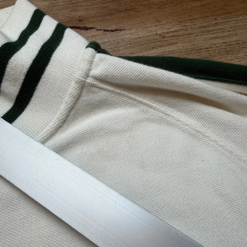 Vintage Polo Ralph Lauren Track Jacket Mens XXL White Full Zip MMIX Crest Logo